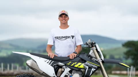 Jonny Walker Joins Triumph For the Ride